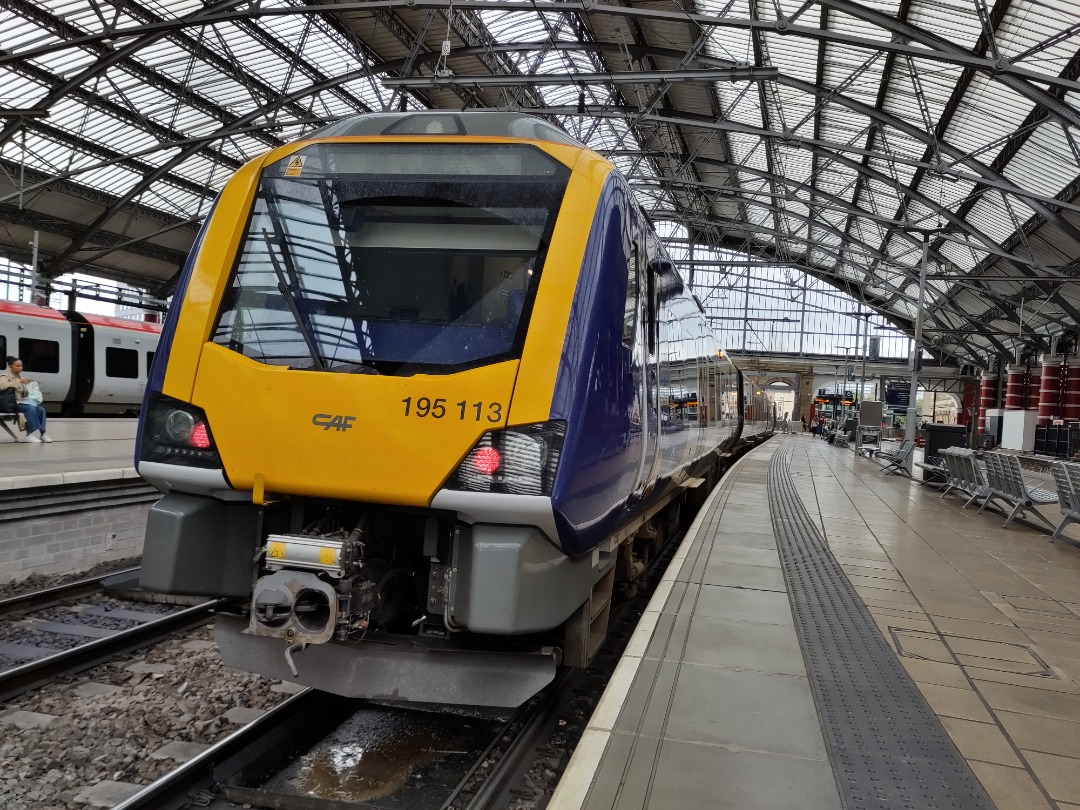 Arthur de Vries on Train Siding: The Northern train that brought me from this Liverpool Lime Street station to West Allerton station this morning.