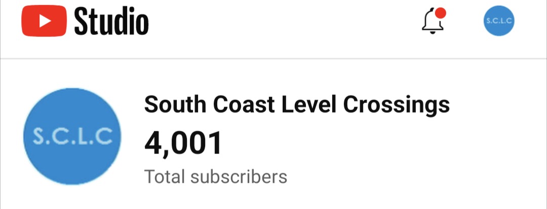 South Coast Level Crossings on Train Siding: Nice little milestone this week. Let's see what photos I can put up on here.