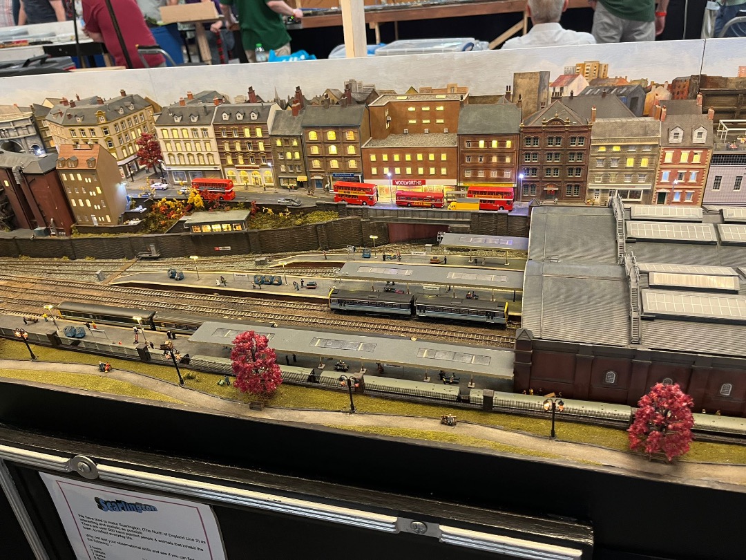 Sam Worrall on Train Siding: A few of the layouts form the International N Guage Model Railway show at the Warwickshire Event Centre.