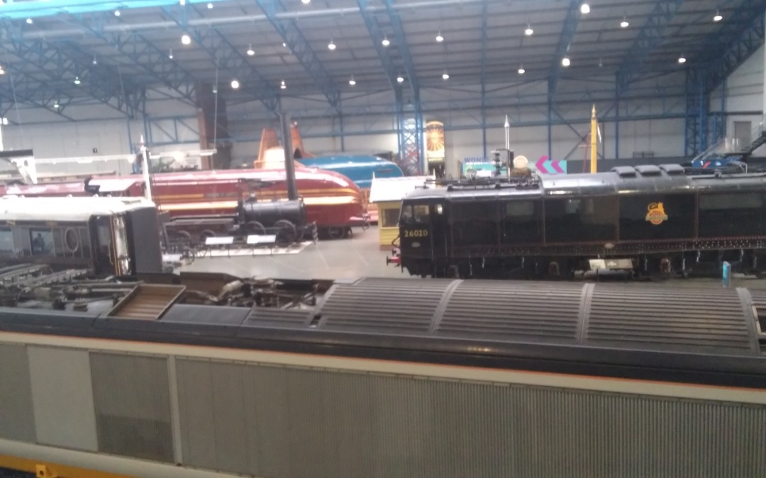 kieran harrod on Train Siding: LMS coronation class and LNER A4 class '4468 Mallard' today at York's national railway museum.