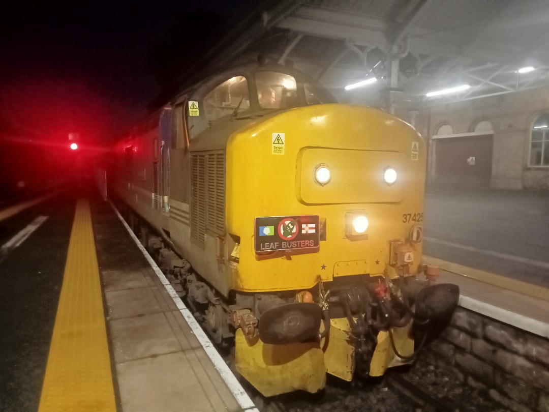 LucasTrains on Train Siding: Class #37425 "Sir Robert McAlpine/Concrete Bob" & #37419 "Driver Tony Kay" - Direct Rail Services (DRS).