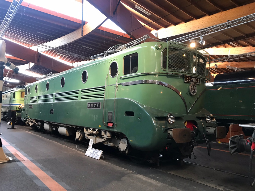 dannychops on Train Siding: #sncf #bb9004 #jacquemin #jeumontschneider #speedrecord #electriclocomotive #museum #citédutrain #mulhouse #france