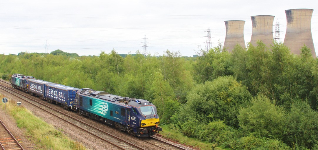 Jamie Armstrong on Train Siding: 88010 ‘Aurora’ & 88003 ‘Genesis’ at North Stafford Jcn, Willington with two Tesco wagons on 4Z19
10:14 Derby R.T.C. -...