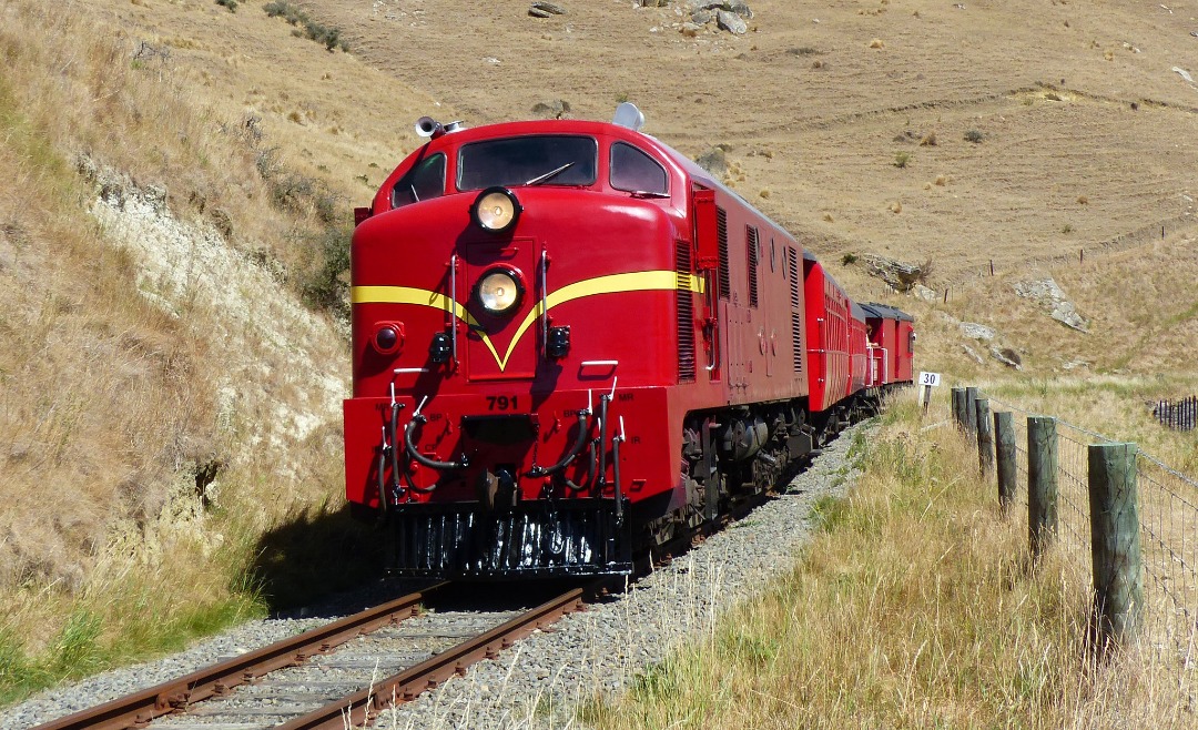 Train Siding on Train Siding: Dg 770, an ex-New Zealand Railways Dg class locomotive was built by the English Electric Company Ltd. in England in 1956.