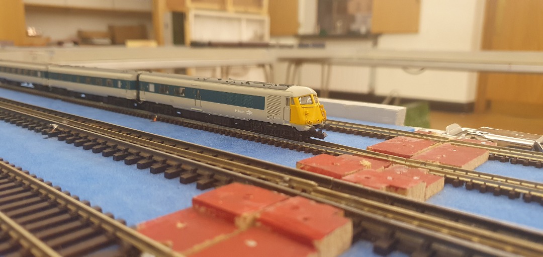 Timothy Shervington on Train Siding: First night back at the club and some members brought there new toys and some not so new toys