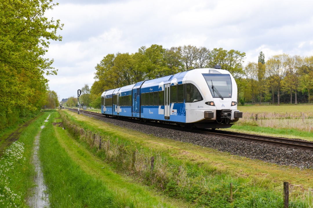NL Rail on Train Siding: Op Koningsdag 2024 liet Arriva in de Achterhoek materieel aanrukken uit andere regio's ter versterking van de eigen treinen. Elk
jaar met...