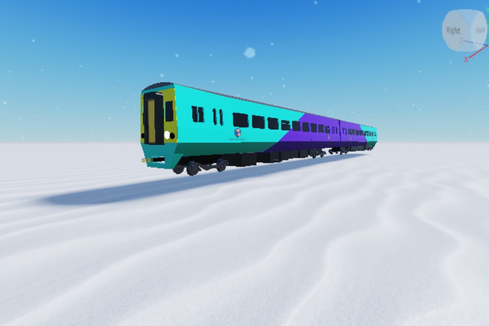 TheFoxTech on Train Siding: Class 158, but actually V1.1. also there's no real companies in my game (copyrights moment). This is Great North Rwgional.