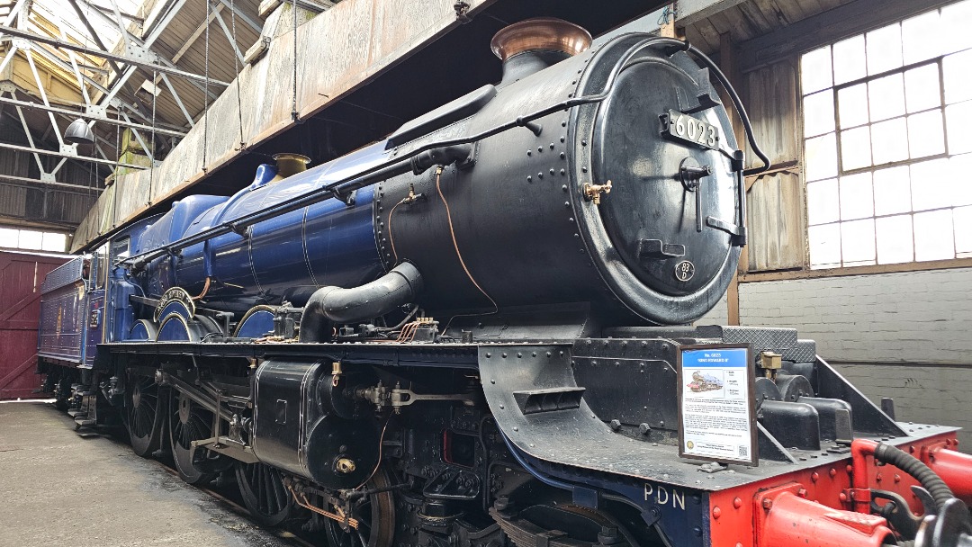 Kacper Rulinski on Train Siding: Few locos from Didcot Railway Centre 17/02/23, 31270 "Athena", 18000 Gas turbine prototype, 6023 "King Edward
II" 604 "Phantom" and...