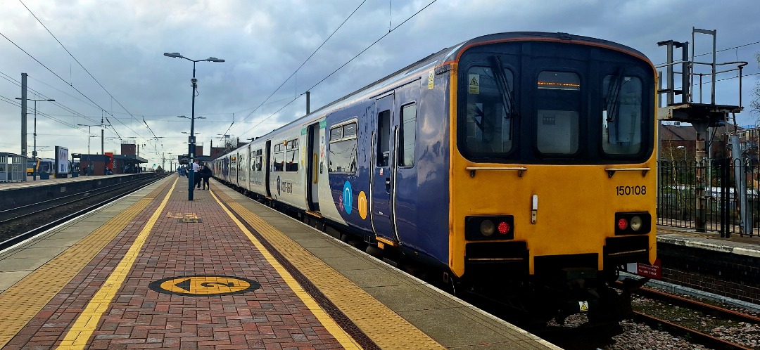 Guard_Amos on Train Siding: Today's Sprinter helping comes from Headbolt Lane, Wigan North Western, Southport and Manchester Victoria (5th April 2024)