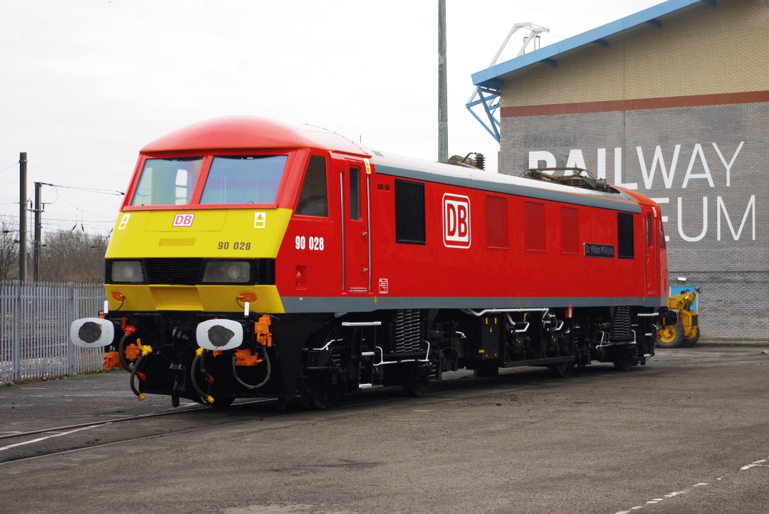 James Wells on Train Siding: In December 2019 DB Cargo's 90028 was named in honour of Sir William McAlpine at the National Railway Museum to commemorate
his...