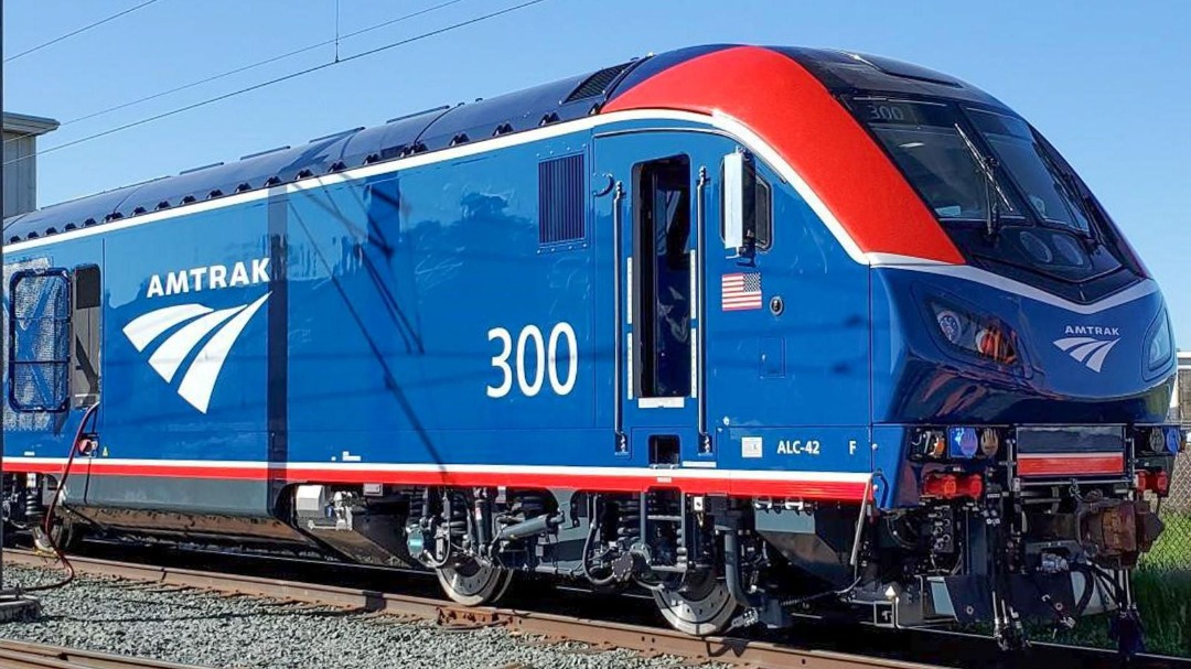 T Newton on Train Siding: The new future of Amtrak long distance trains: Siemens Charger ALC-42 with number 300 as the first of many