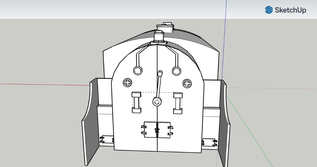 Hadren Railway on Train Siding: Due to issues with the model I've had to completely re-do my Pug body. From here I just need to print it.