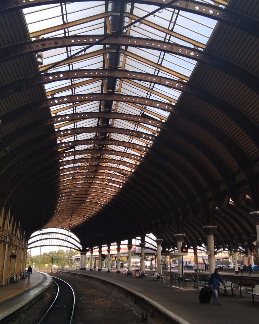 kieran harrod on Train Siding: Trip to York station this morning before heading down to the national railway museum, (photos on another of my posts)
