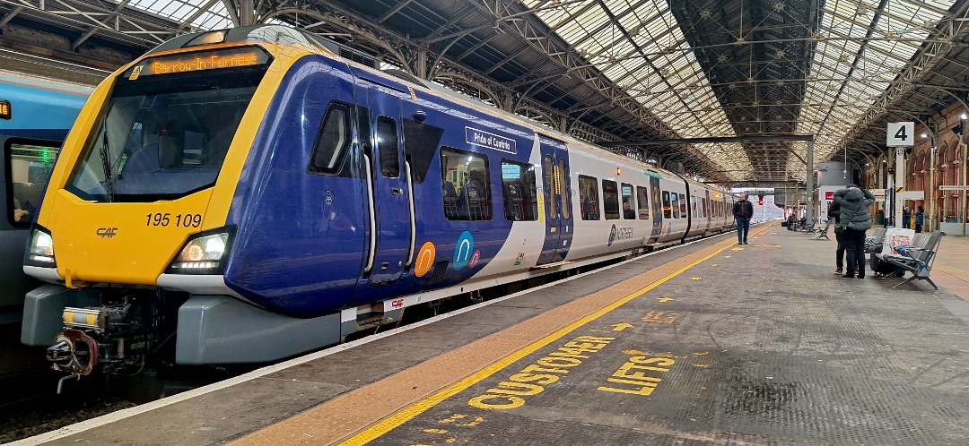 Guard_Amos on Train Siding: Today's helping comes from Preston, Barrow, Lancaster and Wigan North Western (8th February 2024)