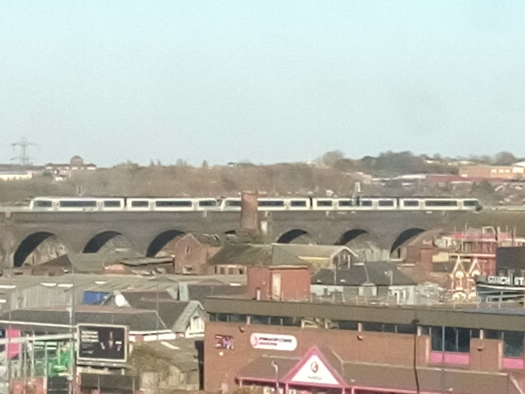 NGtrains on Train Siding: Trains in Digbeth just outside Birmingham Moor street from window best I could zoom on the phone