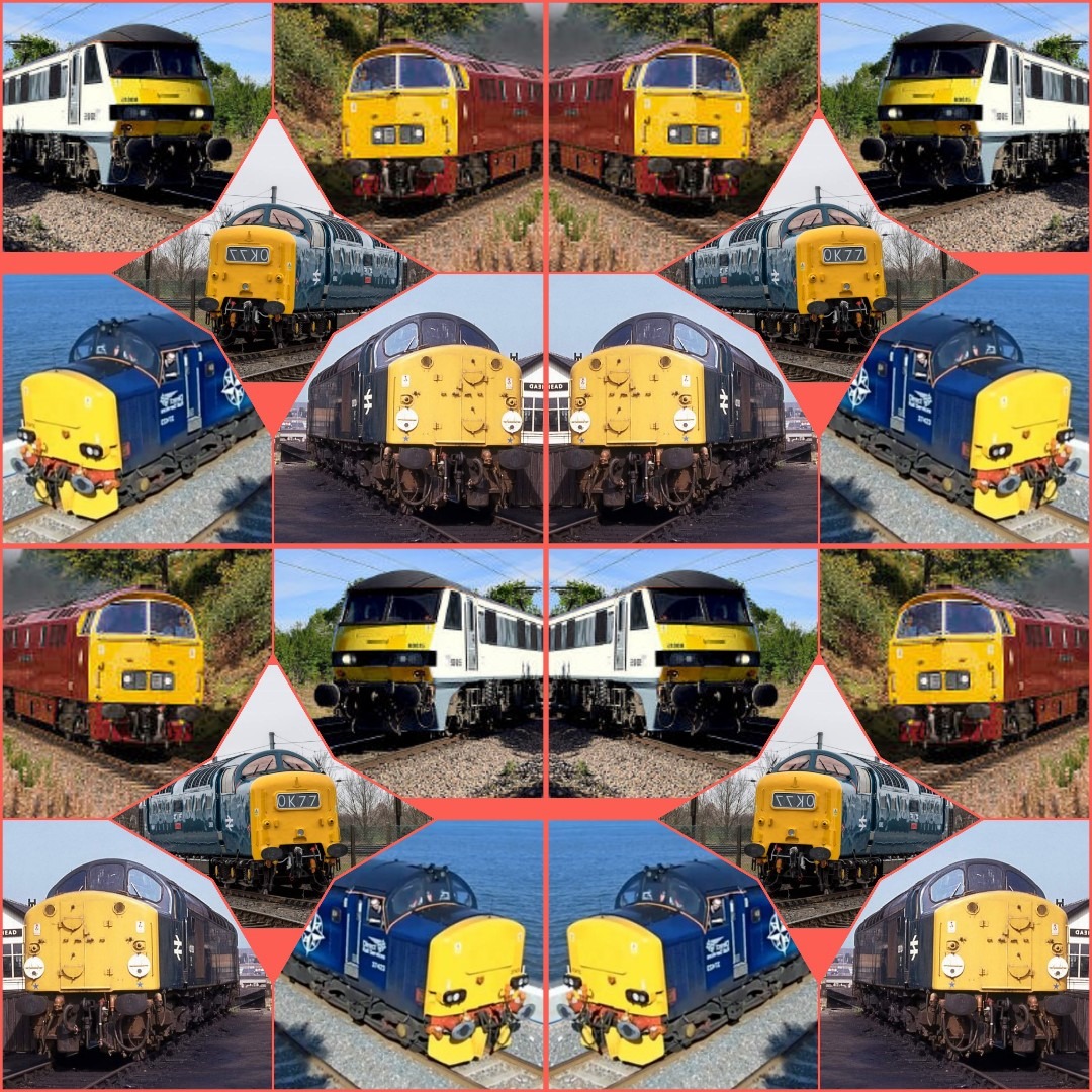 Chris van Veen on Train Siding: Simple montage of some of my all-time favourite British traction; PROPER traction - each with their own individual personality;
and...