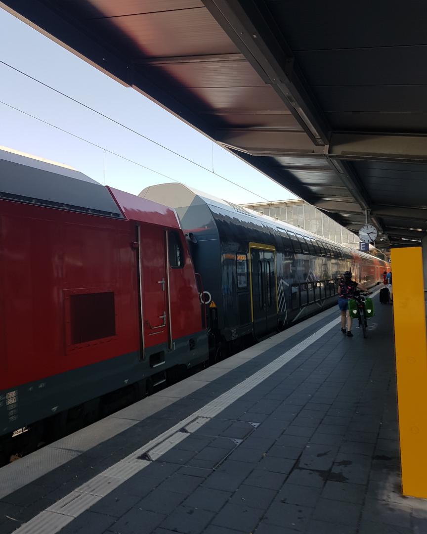 trainman on Train Siding: There it is, the Ideenzug of the Südostbayernbahn. You can go with it, from Munich main station to Mühldorf an back. Inside
you find many...