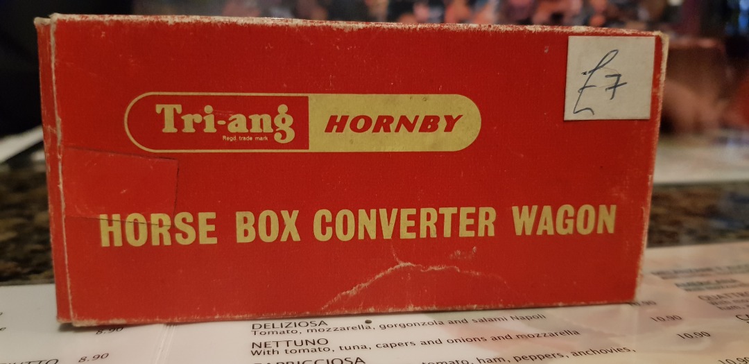 Wits Main & Branchline on Train Siding: Hornby Horsebox Converter Wagon purchased from Chester Model Centre! Boxed and in mint condition. Can't wait to
actually use my...