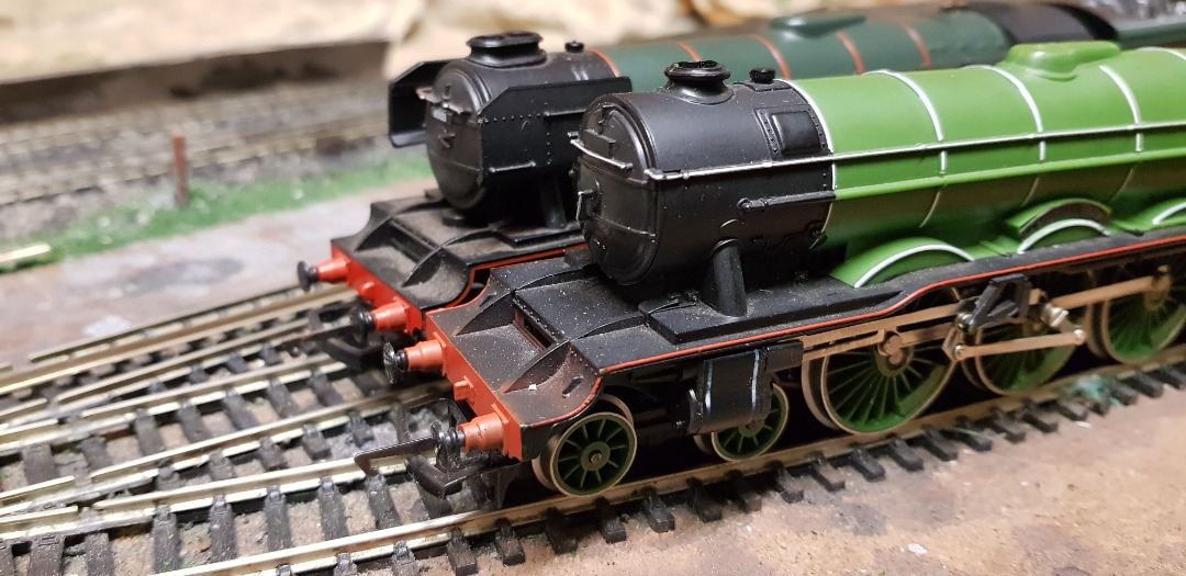 Wits Main & Branchline on Train Siding: Here, both of my (and the only surviving in my model world) A3s meetup! A3 No. 4771 'Sir Frederick
Banbury' and A3 No. 60103...