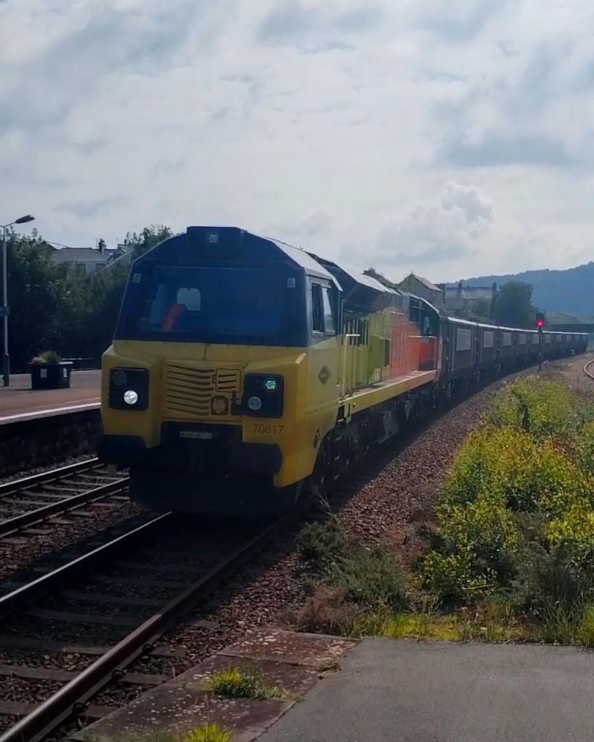 TrainGuy2008 🏴󠁧󠁢󠁷󠁬󠁳󠁿 on Train Siding: Had a pretty good day today, seen TfW's 5car WAG set on test, and I saw 70817 and I got a few
tones off the...