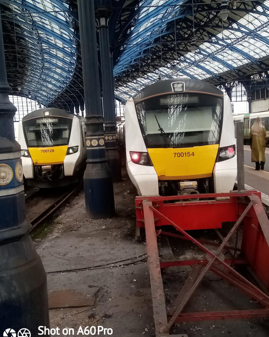 Jack Bradley on Train Siding: 2 Thameslink Class 700s At Brighton One of Them I Got From Farringdon To Get Here Although The Train Started The Service At
Cambridge