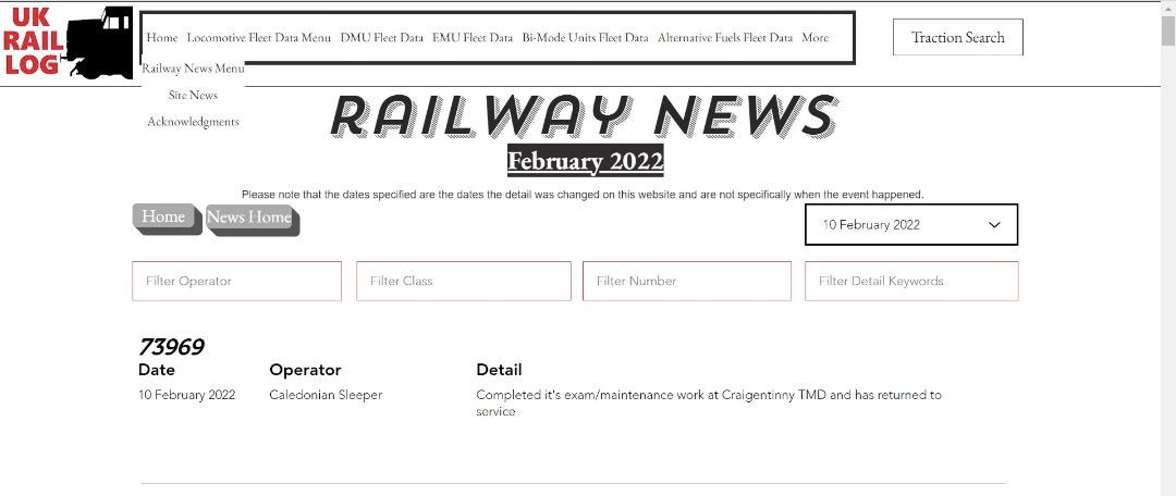 UK Rail Log on Train Siding: Thanks to a very slow running editor, it is a late one tonight but the stock update is complete for today and includes new colours
for a...