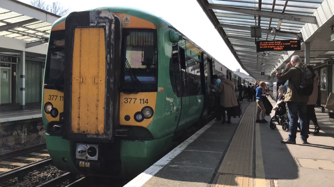 George on Train Siding: A few pictures from today at Chichester, Nutbourne and Portsmouth Harbour. It's been a great day riding trains along the Coastway,
and I was...