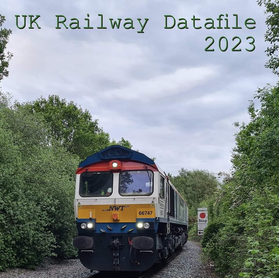 William Snook on Train Siding: The UK Railway Datafile 2023 book is the only spotters book you'll ever need. The book lists all known standard gauge UK
& Irish stock...