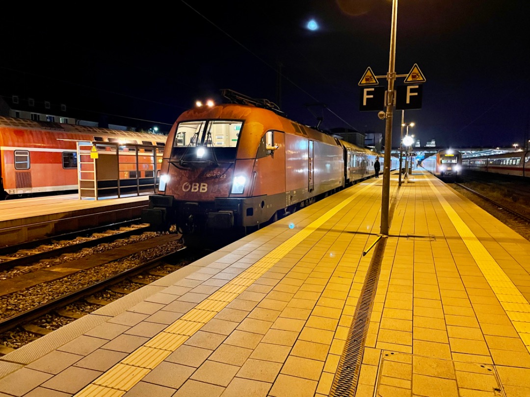 TrainspotterAlkmaar on Train Siding: Met de Nightjet weer op en neer geweest afgelopen periode. Wat blijft dat gaaf met zoon nachttrein dwars door Europa heen.