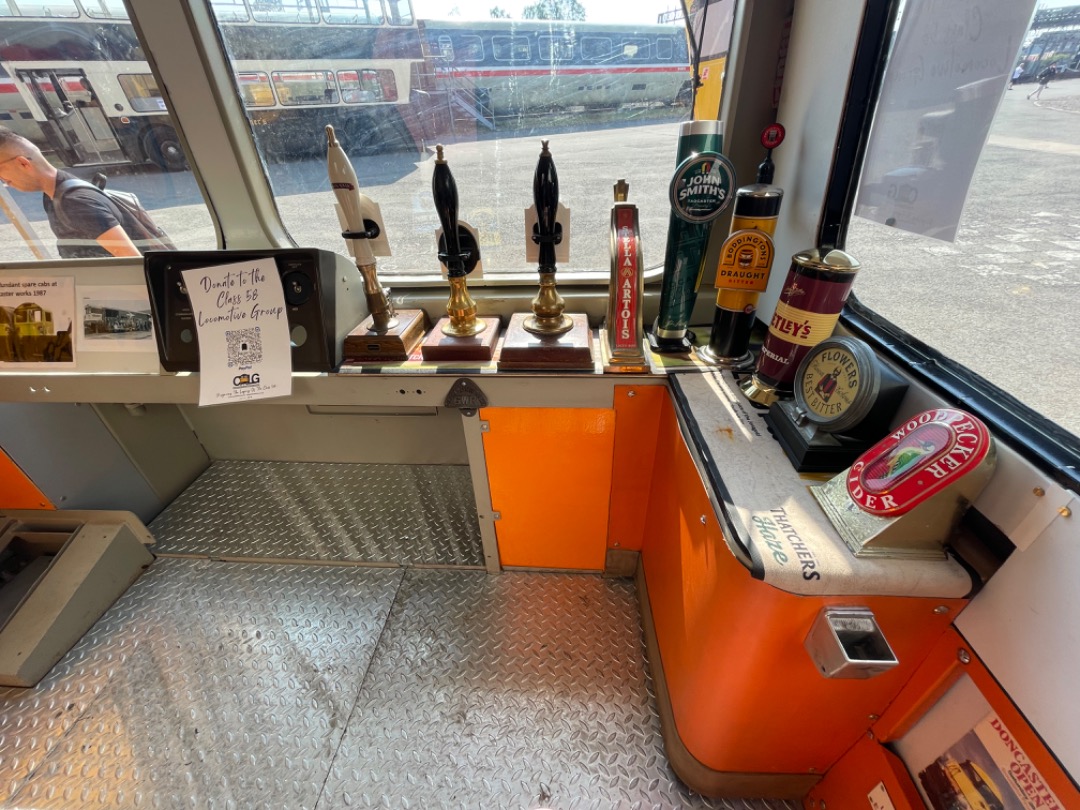 Andrea Worringer on Train Siding: One of the best attractions at the railriders event was definitely the class 58 group and the beautifully restored cab head,
a...