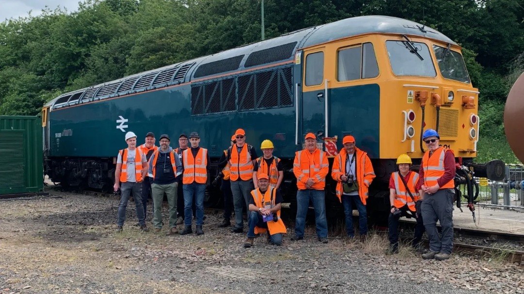 Rail Riders on Train Siding: Being a Rail Riders is not all about having fun, we also raise funds for charities through our organised visits.