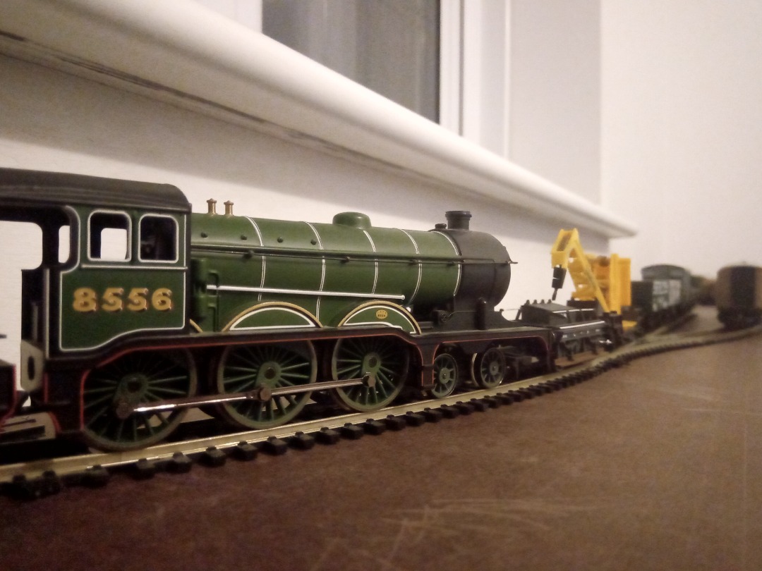 Luke Rothwell on Train Siding: Hey ho. Long time no see. I've been gone but now I'm back and I'll show you some layout progress. As LNER No.8556
4-6-0 B12 Rolls out of...