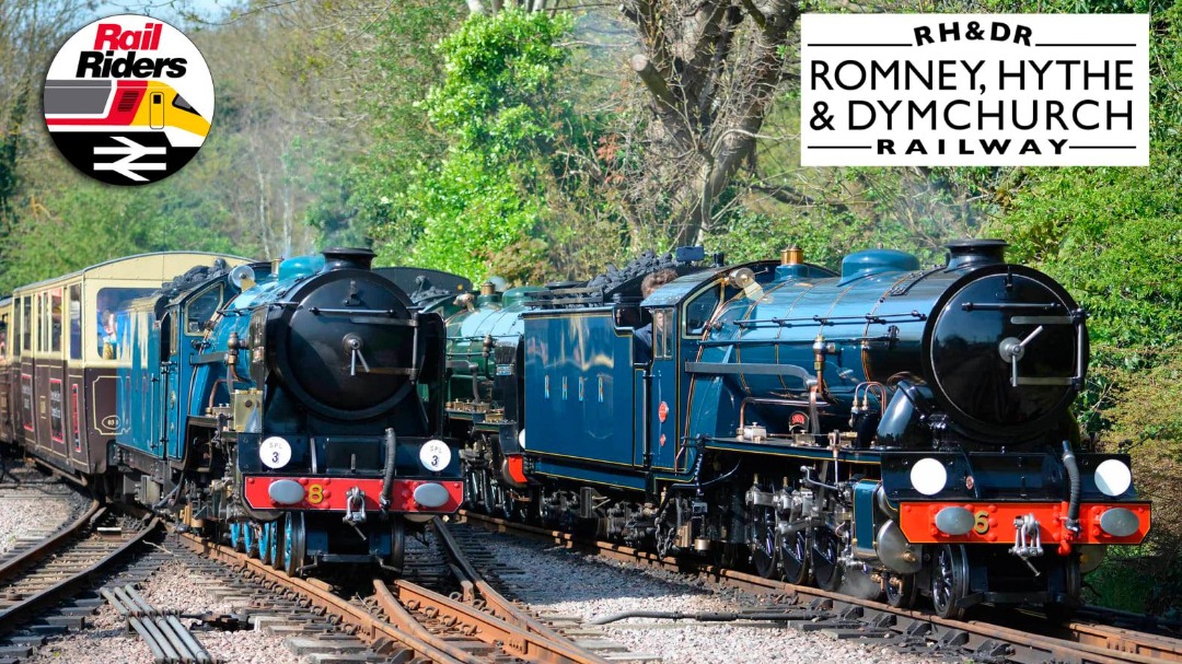 Rail Riders on Train Siding: We are happy to announce that the Romney Hythe & Dymchurch Railway have renewed the discount offered to our members.