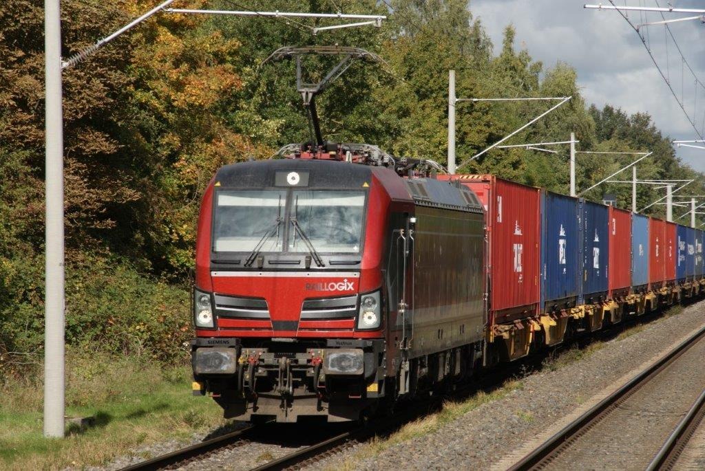 heingold1969 on Train Siding: Rail Force One Raillogix 193 627-7 passeert Emmerich Elten met een containertrein 8-10-2022