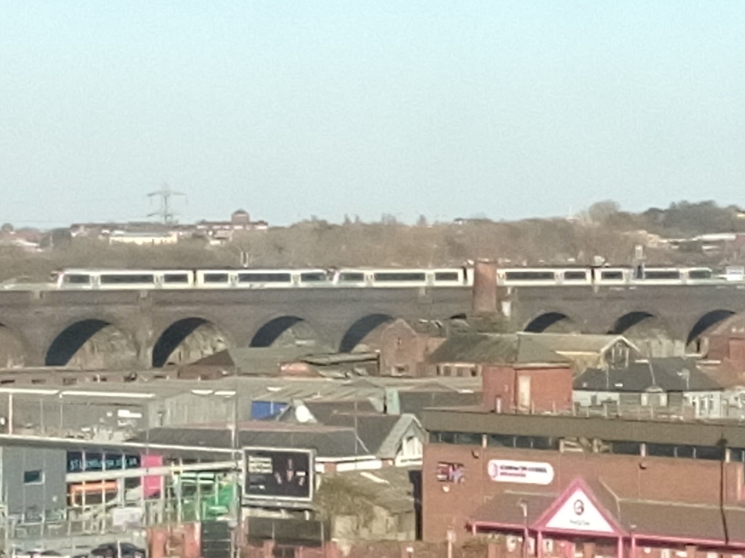 NGtrains on Train Siding: Trains in Digbeth just outside Birmingham Moor street from window best I could zoom on the phone