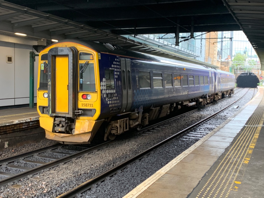 Mista Matthews on Train Siding: Scotrail selection around Haymarket Station. Unfortunately, I could not find an HST to complete the set.