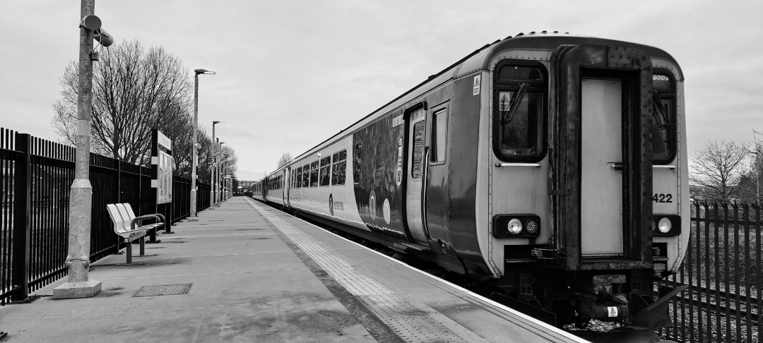 Guard_Amos on Train Siding: Today's black and white helping comes from Headbolt Lane, Manchester Victoria and Bolton (13th February 2024)