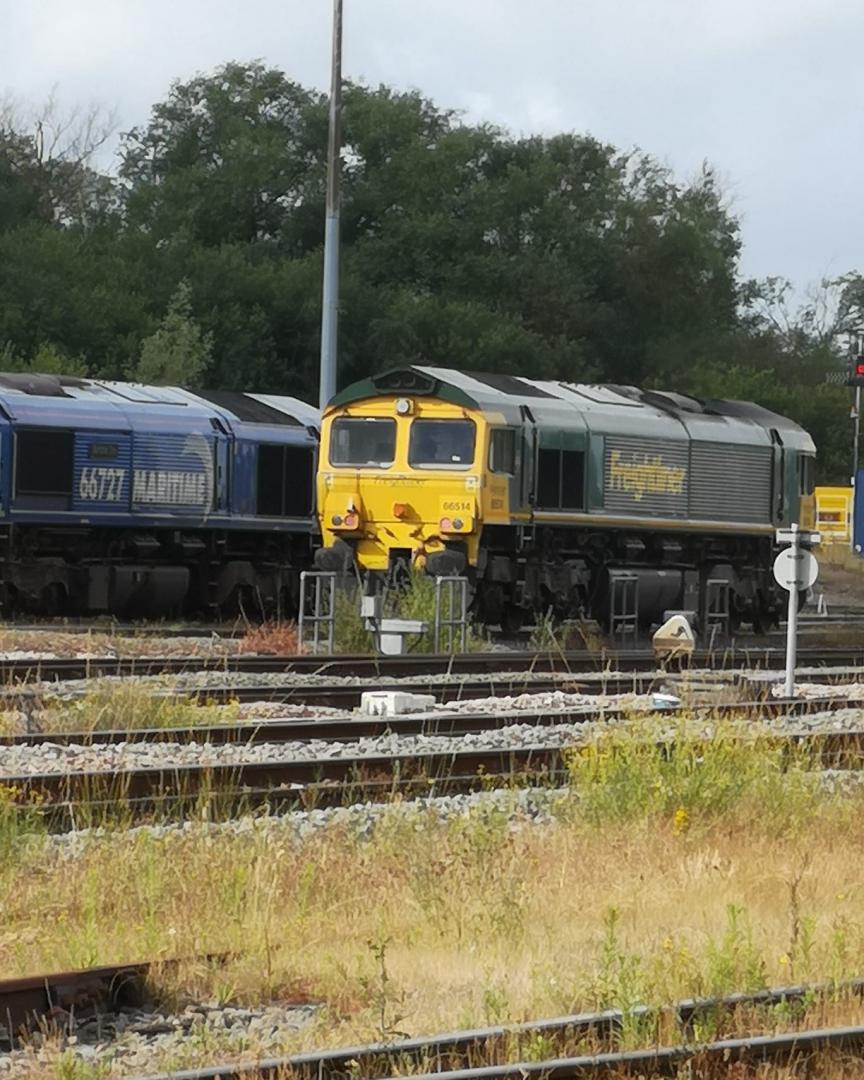 Robin Price on Train Siding: A few 66's from various places, Westbury, Acton, Pilning, Bathampton loop, Tytherington Quarry. All pics are courtesy of my
friend who...