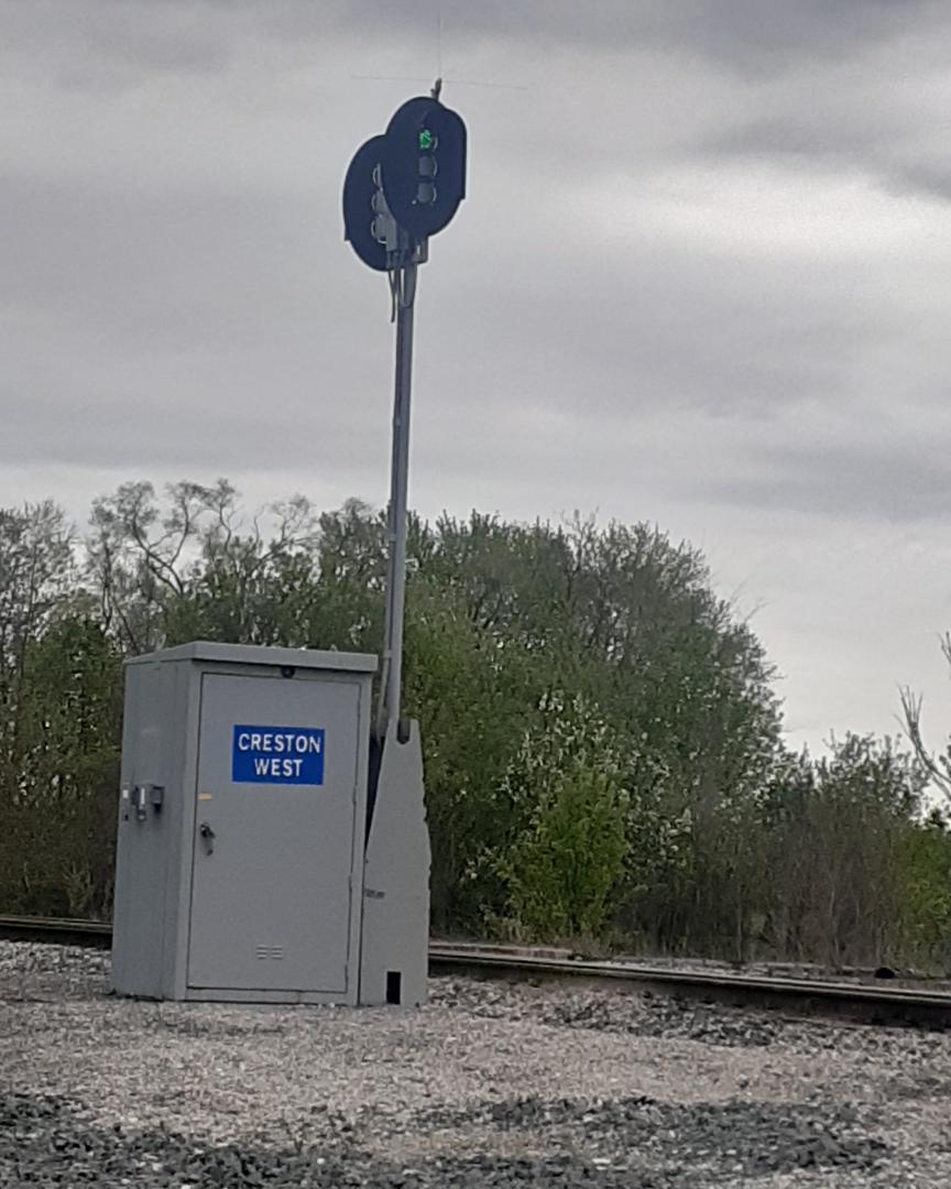 Preston Beery on Train Siding: This is a picture I got from the signal (before the train reached here) at Creston on the W&LE Creston Siding. I was going to
upload the...