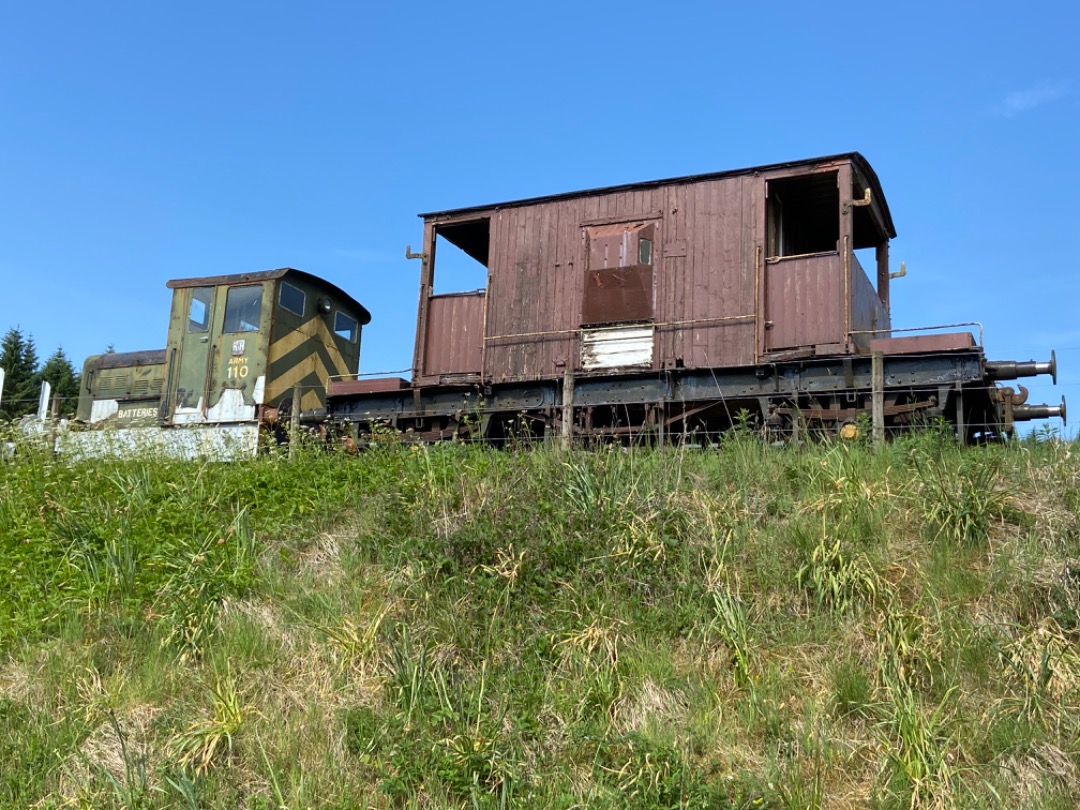Diesel Shunter on Train Siding: Today’s ride took me past the Whitrope Heritage Centre, who kindly invited me in to have a look round (and more)