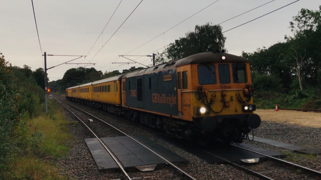 George on Train Siding: Great to see 73962 and 73964 passing Sutton Coldfield today. May well be the only time a 73 will come down this line!