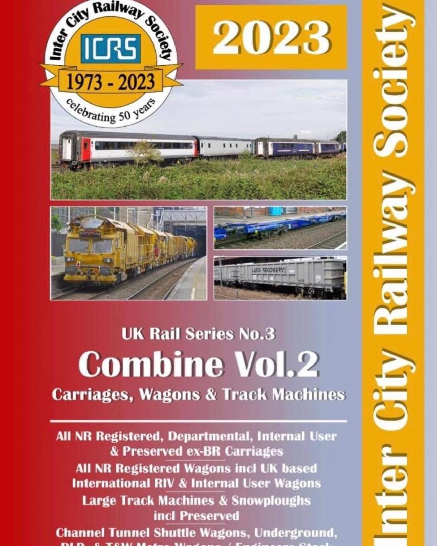 Inter City Railway Society on Train Siding: Our range of 2023 Spotting books are now available to order via our official website