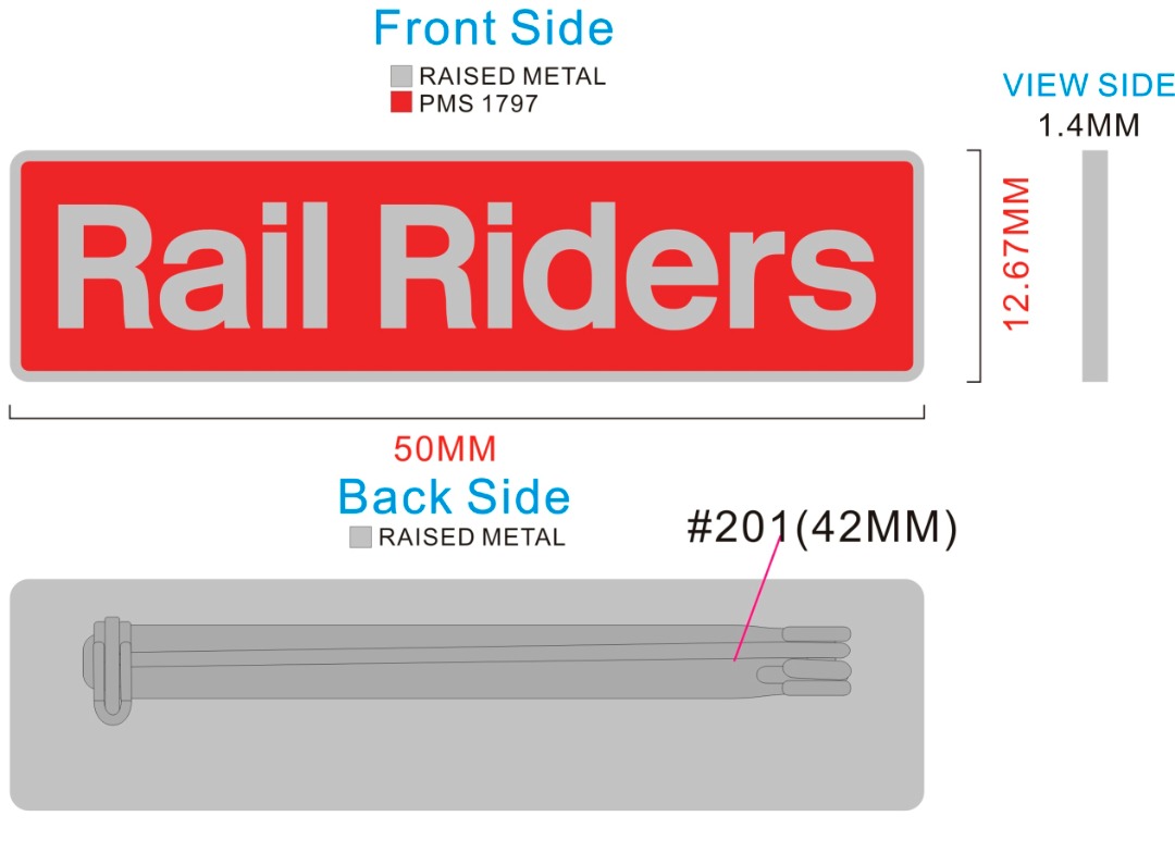 Rail Riders on Train Siding: We have commissioned our first new Members Only limited edition badge of 2024 which is now available to pre-order.
