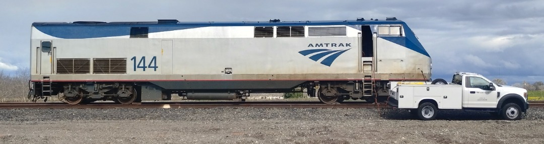 MCRailRoader on Train Siding: As of lately my hometown siding has become a favorite dumping ground for malfunctioning equipment on the Coast Starlight.