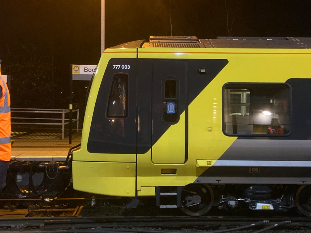 Ross McCall on Train Siding: I have been lucky enough to see the arrival of both 777003 and 777004 to the Merseyrail Network. Let me know if and where you have
seen...