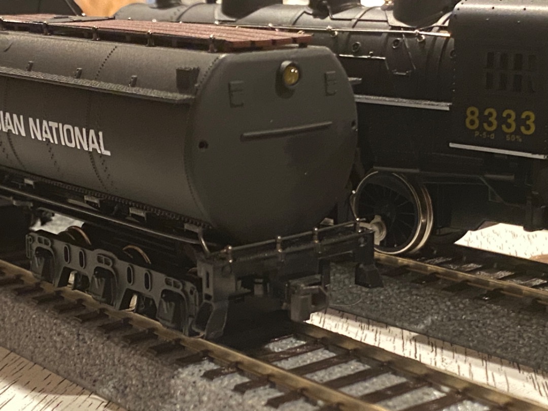 Canadian Modeler on Train Siding: My Canadian National 2-10-2 4100 will be getting some cosmetic modifications to help make it look closer to the real
locomotive....
