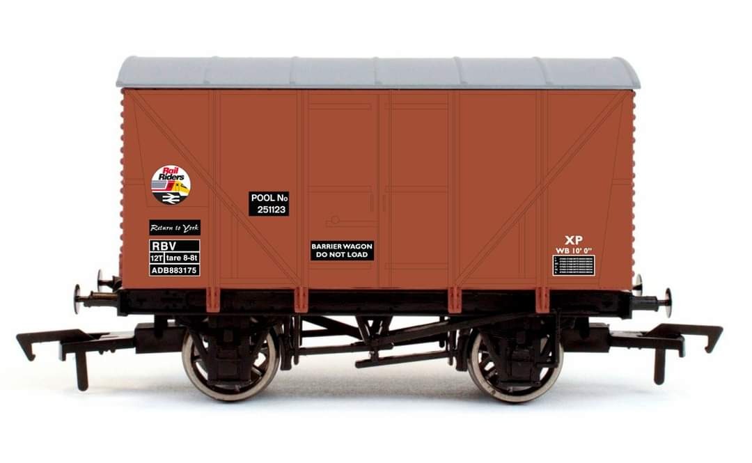 Rail Riders on Train Siding: Our next limited edition OO gauge wagon is now available to pre-order. They are expected to be ready for the Warley Exibition.