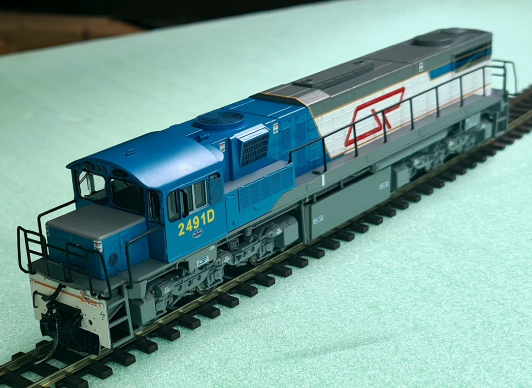 Geoff on Train Siding: Newest Locomotive. 2491D was the first loco I worked on back at the start of apprenticeship, (traction motor change out) and now I have
in her...