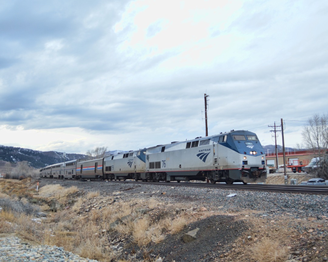 quirkphotoandmedia on Train Siding: Amtrak's California Zephyr winds her way through the Rocky Mountains on the Union Pacific's Moffat Tunnel
subdivision for a quick...