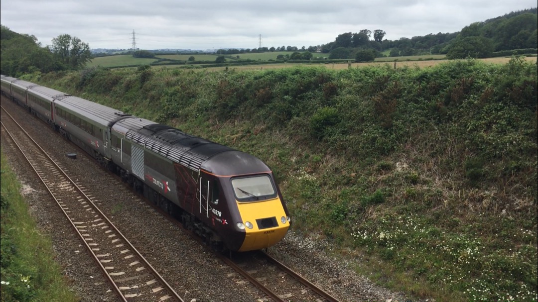 Martin Lewis on Train Siding: Some pics from my trip to Ivybridge and Hemerdon bank today #IET #Sprinter #HST #Voyager #GWR #XC